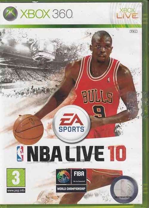 NBA Live 10 - XBOX 360 (B Grade) (Genbrug)